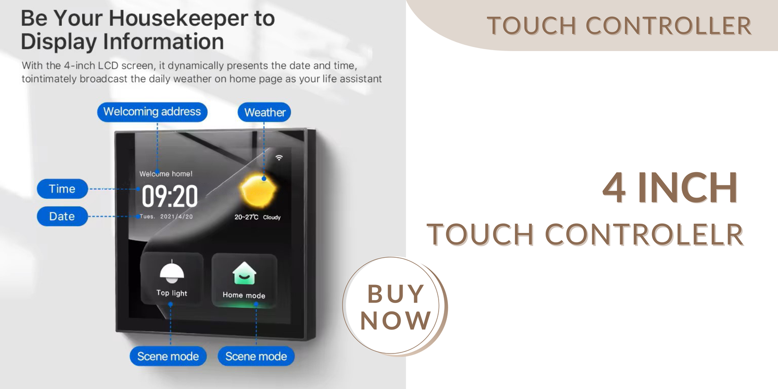 Protect your privacy with a single tap!